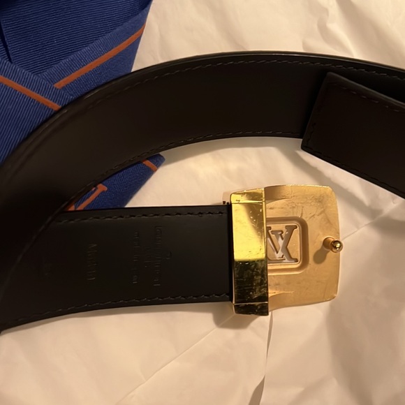 Authentic Louis Vuitton black multicolor belt - Picture 6 of 11